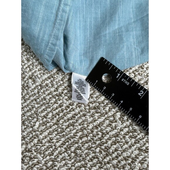 Bonobos Button Down Shirt Men’s Small Blue Tailor Fit Stretch Short Sleeve - Picture 3 of 7